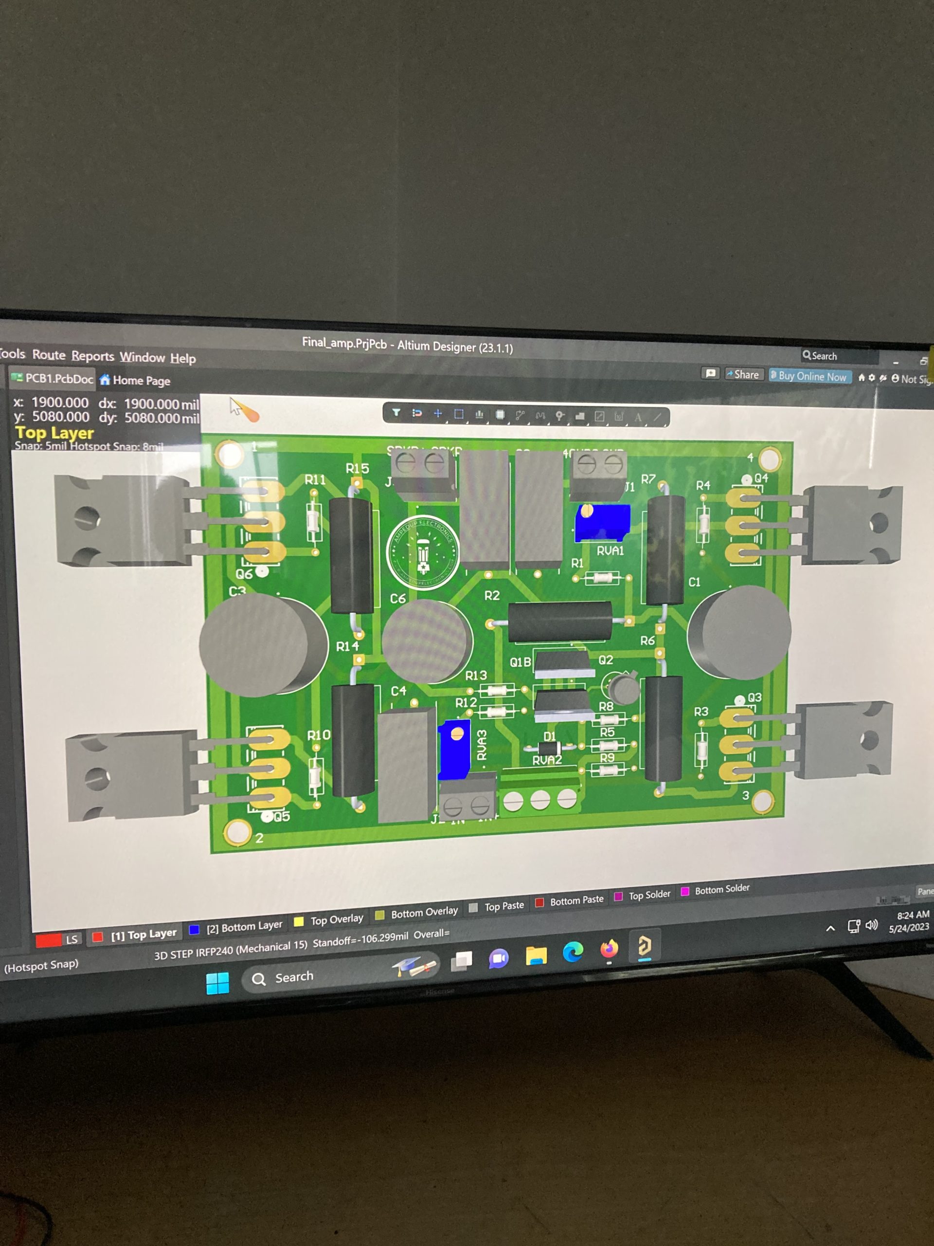 Nelson Pass PLH PCB